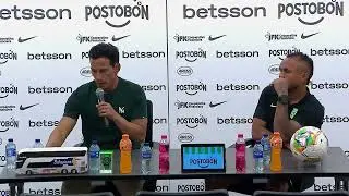 El DT Diego Arias y Andrés Sarmiento, TRAS LA GOLEADA AL Chicó EN EL DEBUT POR #LigaBetPlayDimayor