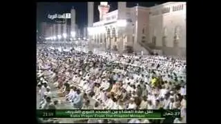 madeena salaat  ISHA  27shabaan  17 july 2012 LIVE NAMAAZ