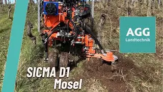 SICMA D1 in Steillagen mit Seitenhang an der Mosel