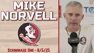 Mike Norvell FIRST SCRIMMAGE Press Conference 8-5-25 | FSU Football | Warchant