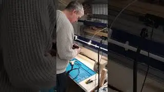Eddie prepping for a DC jack replacement video. #samsung #soldering #desolder #videoprep