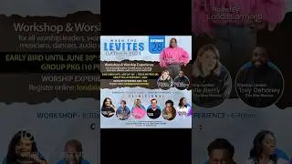 See you there!!! Sept 28 - WHEN THE LEVITES GATHER!!!  #londalarmond #workshop #levites #worship