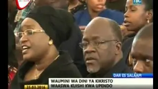 Rais Magufuli Ashiriki Ibada ya Ijumaa Kuu