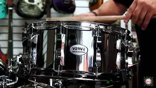 Verve Percussion Tarola de Metal 6.5