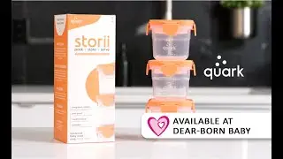 Quark Storii Food Storage Containers - Available at Dear-Born Baby