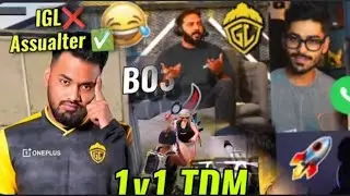 Admino Vs Manya 1v1 TDM 😳BO3 | Manya Demotivate Admino 😮|Krafton Talks Spower Potential🔥|Bgis Leaks🤯