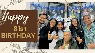 Celebrated Aajoba&rsquo;s 81st birthday with relatives🎁 #familyvlog #birthdaycelebration #relatives #fun 