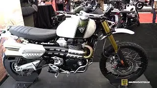 2019 Triumph Scrambler 1200 XE - Walkaround - 2019 Quebec Motorcycle Show