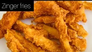 Potato Zinger French Fries Recipe | Crispy Kfc french Fries Recipe | Easy to make Crispy Fries