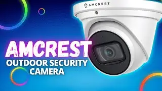 Amcrest Outdoor Security IP Turret PoE Camera- Amcrest Security Camera