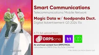 Smart Magic Data with foodpanda Discount Offer Digital Ad Q3 2024 15s (Philippines) [1:1/ST]