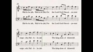 Hallelujah Chorus | Tenor Part | Lyrics | Notes