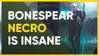 BoneSpear Necro is INSANE - Necro Leveling Guide D4 Beta