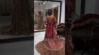 Customized Bridal nikkah dress designer #wedding #wedingcollection #shorts #multan zari center