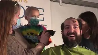 St. Baldrick's Foundation 'Shaving for a Cure' in Eugene OR