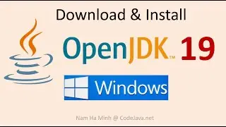 Download and Install OpenJDK 19 on Windows