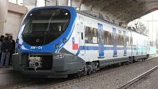 Autoridades conocen trenes de servicio Rancagua Express