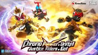 Sausage Man &times; KAMENRIDER Collaboration Returns! Unite Chrono Power&mdash;Justice Riders Strike Again!
