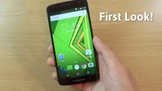 Moto X Play - First Look!