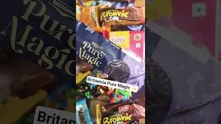 Yummy Britannia Pure Magic & Some Lots Of Chocolates 🍭🍫🤤 #asmr #shorts #trending #viral
