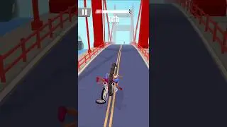 BIKE RUSH LEVEL 501 WITH MONO BIKE IN GOLDEN GATE 😼 #shorts #android #ios#gaming #gameplay #bikerush
