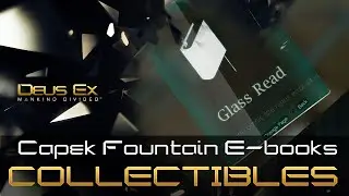 Prague eBook Locations - Capek Fountain District - Deus Ex Mankind Divided