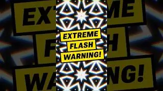 Psychedelic Strobe Light Party VJ Loop | EXTREME FLASH WARNING | Full video on my channel
