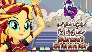 Dress up games: Dance Magic Sunset Shimmer - Make up games for girls, fun free online games