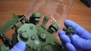 Video Review Dust Tactics Heavy Assault Walker Punisher, Fireball