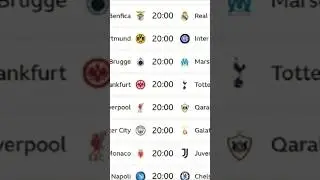 Champions League Final Matchday Fixtures 🔥 Napoli vs Chelsea, PSG vs Newcastle & Real Madrid Clash