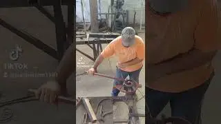 as&iacute; hago mis adornos de herreria  forja en fr&iacute;o 💪‼️‼️‼️