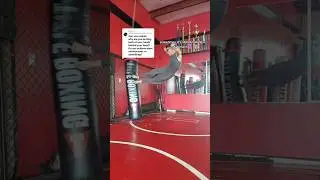 A drop kick isn't about effectiveness 😈 #kickboxing #mma #karate #senseigeoff #tiktokeffects #flyxo