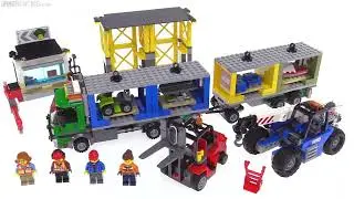 🔄 LEGO City 2017 Cargo Terminal review 🚛 60169 re upload