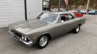 Test Drive 1966 Chevelle Super Sport 454 4 Speed SOLD FAST $36,900 Maple Motors #1826
