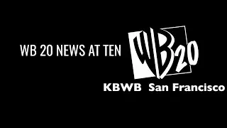 WB 20 News at Ten Newscast Promo Tonight on WB 20 KBWB San Francisco (February 10,2000)