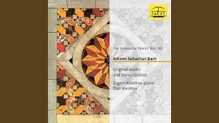 Gott heiliger Geist, BWV 674 (Arr. for Piano)