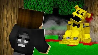 Я НАШЁЛ ФРЕДБЕРА В СВОЁМ МИРЕ В МАЙНКРАФТ! ЕНОТ GOLDEN FREDDY FAZBEAR MINECRAFT