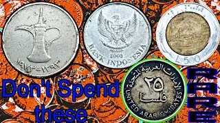 Best & Worst Very Expensive coins from UAE, Zambia, Italy, china and Indonesia  Trends