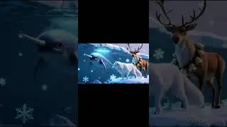 Arctic Animal Snow Parade | Winter Wonderland Animal Story for Kids | Animagic Studio