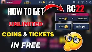 How to Get Unlimited Tickets & Coins in Real Cricket 22 || RC22 Unlimited Tickets & Coins Trick