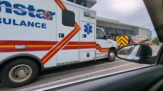 Largo Fire  Medic 40 And Sunstar Ambulance