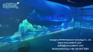 EPARK Large Screen High Precision Interactive Floor Projection System Interactive Projection System