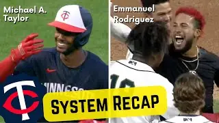 Walk-Off Bunt for Twins, Walk-Off Grand Slam for Emmanuel Rodriguez | Twins System Recap 4/11
