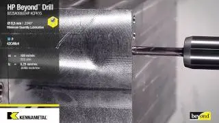 Kennametal's HP Beyond&trade; Drills and HSS-E-PM Beyond&trade; Taps for Steel