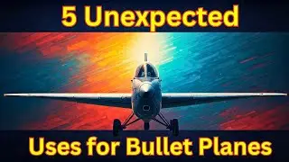 5 Unexpected Uses for Bullet Planes | Beyond Speed and Travel | #BulletPlanes #AviationTech #planes