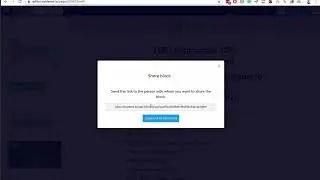 Systeme.io Block Sharing Feature