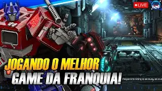 Transformers Fall of Cybertron: Ser&aacute; este O MELHOR jogo da franquia de todos os tempos?! | LIVE 1