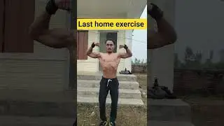 tidy last video Home exercise #fitness #youtube