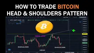 How To Trade Bitcoin Head & Shoulders Pattern Technical Analysis with Entry Profit Stop Loss Targets