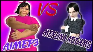 Aimep3 💜 VS Merlina Addams 🦇 Super Smash Bros Universe 2.0
